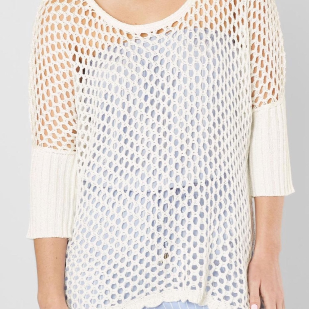 Open Weave Sweater